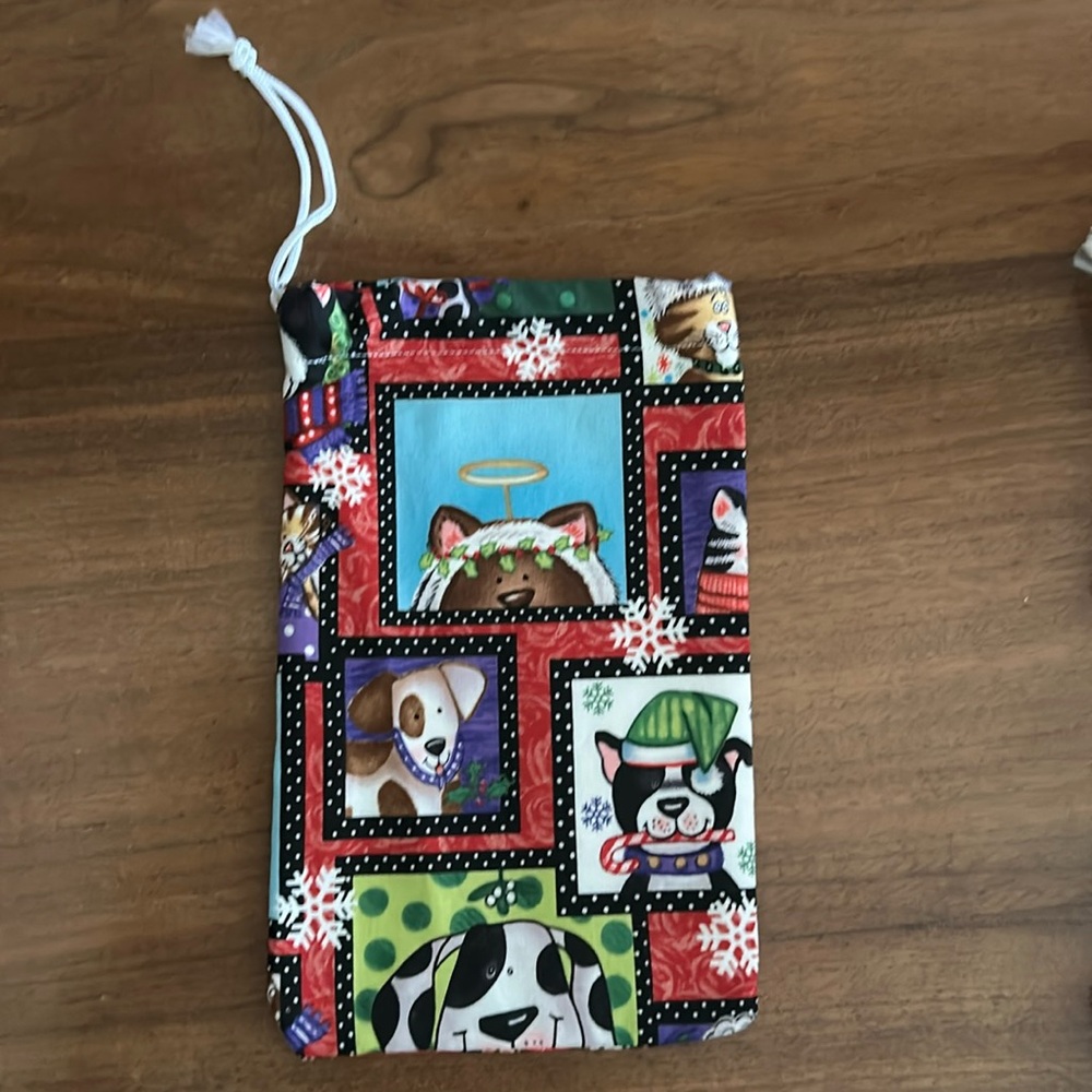 Christmas treat/gift card bag